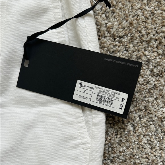 White Wide Leg Pants - Picture 2 of 4